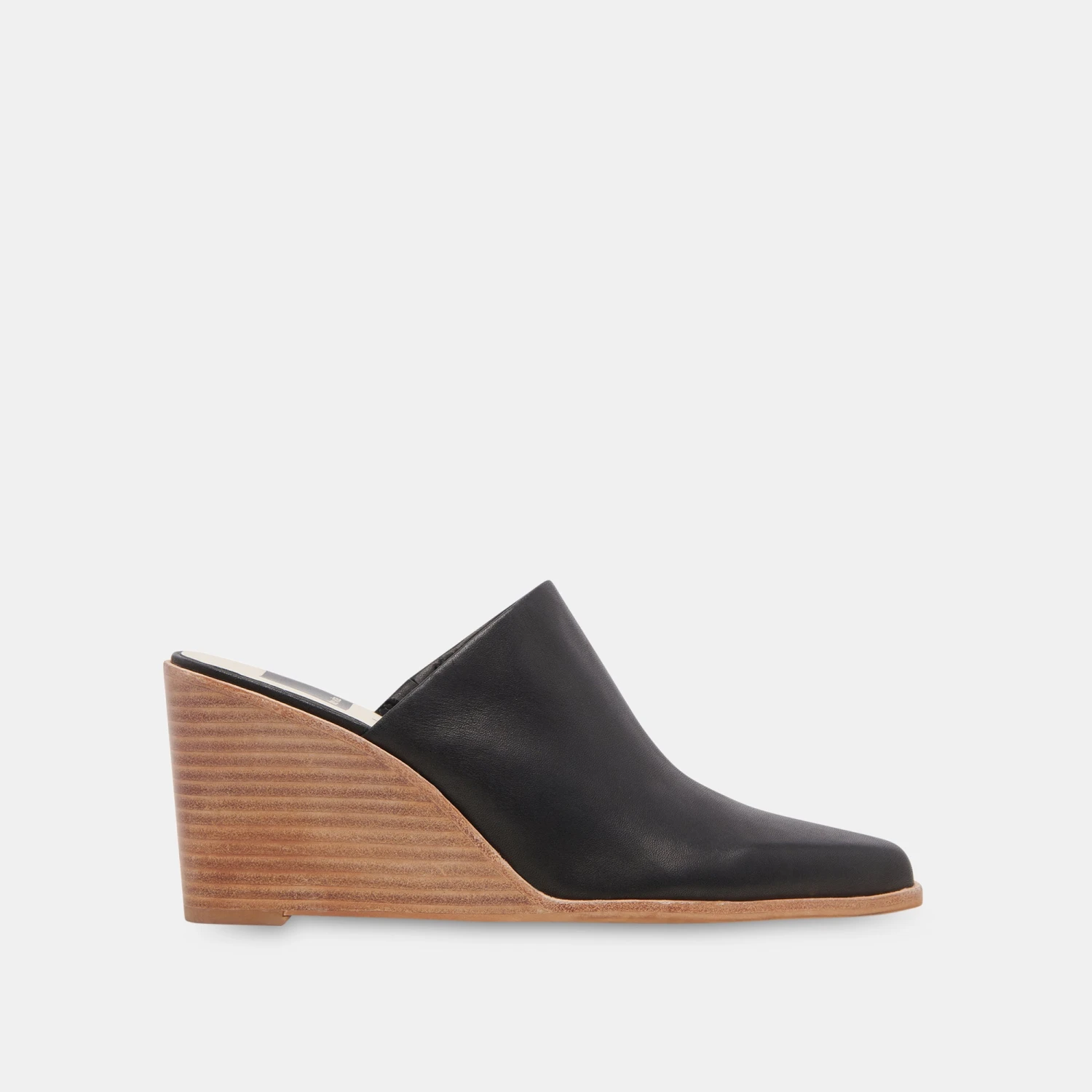 Dolce Vita BEEMA MULES BLACK LEATHER 1 Dolce Vita BEEMA MULES BLACK LEATHER