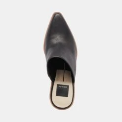 Dolce Vita BEEMA MULES BLACK LEATHER 19 Dolce Vita BEEMA MULES BLACK LEATHER -Modish Shoe DOLCEVITA WEDGES BEEMA BLACKLEATHER 06