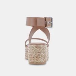 CANNES SANDALS CAFE LEATHER -Modish Shoe DOLCEVITA WEDGES CANNES CAFELEATHER 05