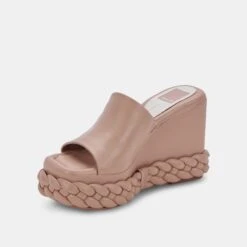 ELENE WEDGES CAFE LEATHER 12 ELENE WEDGES CAFE LEATHER -Modish Shoe DOLCEVITA WEDGES ELENE CAFELEATHER 08