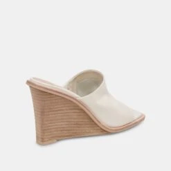 Dolce Vita GILDED WEDGES IVORY LEATHER 11 Dolce Vita GILDED WEDGES IVORY LEATHER -Modish Shoe DOLCEVITA WEDGES GILDED IVORYLEATHER 03