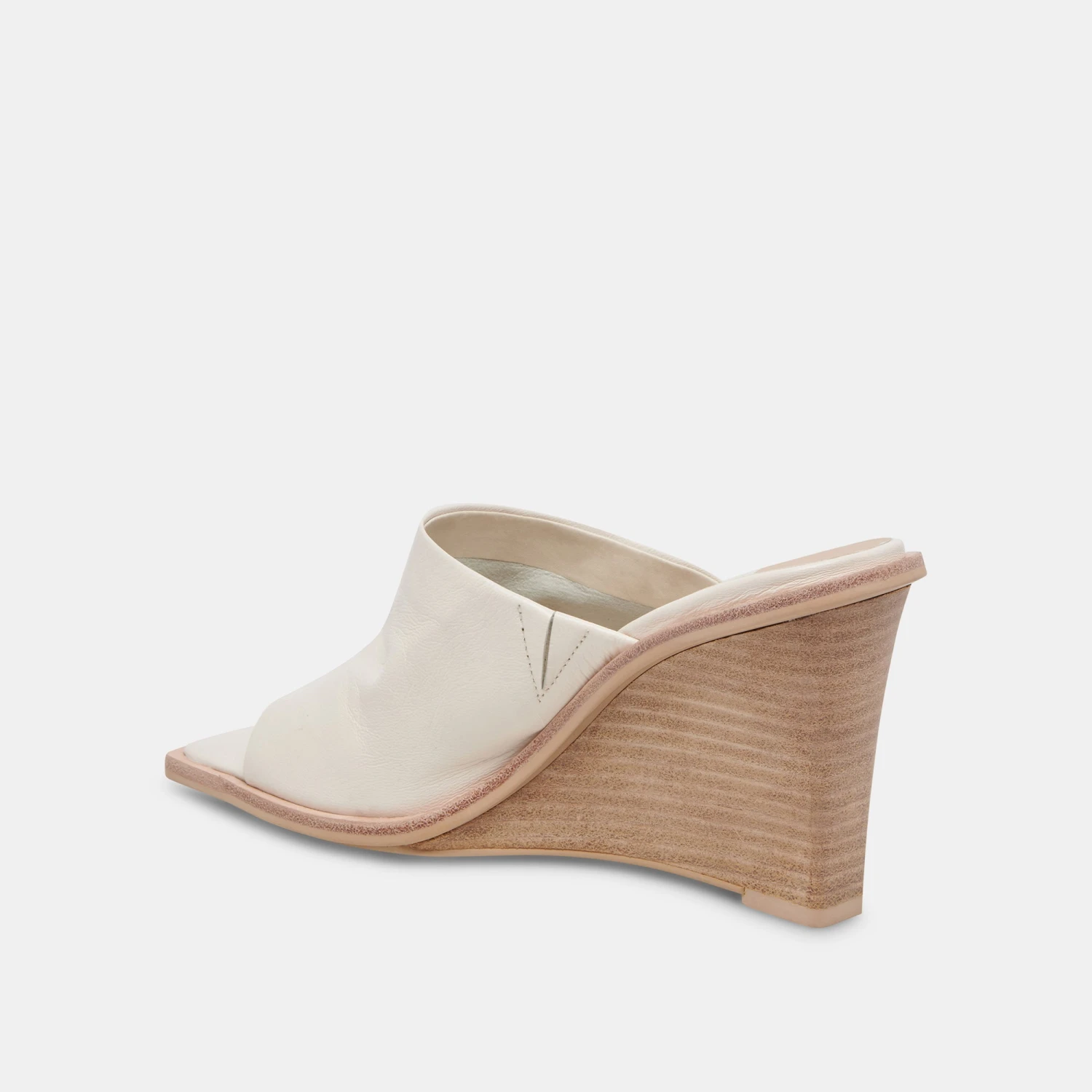 Dolce Vita GILDED WEDGES IVORY LEATHER 5 Dolce Vita GILDED WEDGES IVORY LEATHER - Image 5