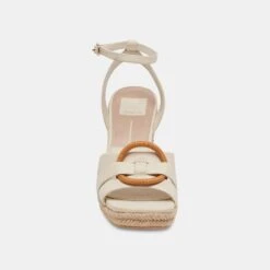 MAZE WEDGES IVORY LEATHER -Modish Shoe DOLCEVITA WEDGES MAZE IVORYLEATHER 04