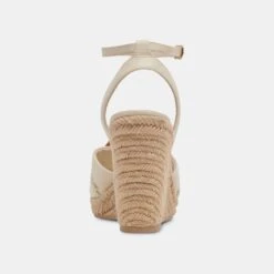 MAZE WEDGES IVORY LEATHER -Modish Shoe DOLCEVITA WEDGES MAZE IVORYLEATHER 05