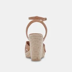 MAZE WEDGES LUGGAGE LEATHER -Modish Shoe DOLCEVITA WEDGES MAZE LUGGAGELEATHER 05