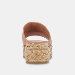 PABLOS WIDE SANDALS HONEY LEATHER -Modish Shoe DOLCEVITA WEDGES PABLOS HONEYLEATHER 05