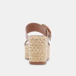 THORIN WEDGES CAFE LEATHER -Modish Shoe DOLCEVITA WEDGES THORIN CAFELEATHER 05