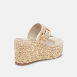 THORIN WEDGES NATURAL RAFFIA -Modish Shoe DOLCEVITA WEDGES THORIN NATURALRAFFIA 03