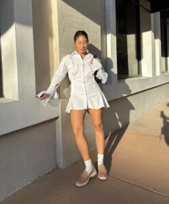 ELIAS FLATS TOFFEE SUEDE 18 ELIAS FLATS TOFFEE SUEDE -Modish Shoe Elias Toffee 2