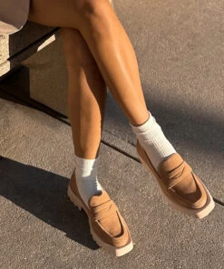 ELIAS FLATS TOFFEE SUEDE 16 ELIAS FLATS TOFFEE SUEDE -Modish Shoe Elias Toffee 3