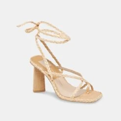 JOELLE HEELS LT NATURAL RAFFIA -Modish Shoe JOELLE LTNATRAFFIA 1