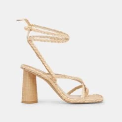 JOELLE HEELS LT NATURAL RAFFIA -Modish Shoe JOELLE LTNATRAFFIA 2