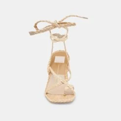JOELLE HEELS LT NATURAL RAFFIA -Modish Shoe JOELLE LTNATRAFFIA 4
