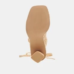 JOELLE HEELS LT NATURAL RAFFIA -Modish Shoe JOELLE LTNATRAFFIA 7