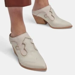 LARS MULES IVORY NUBUCK -Modish Shoe LARS IVORY 02