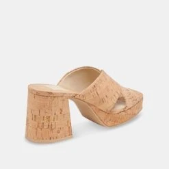 MARTIN HEELS NATURAL CORK -Modish Shoe MARTINNATCORK 3