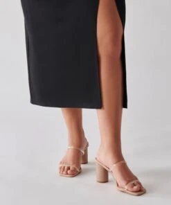 NOLES HEELS NUDE CRYSTAL -Modish Shoe NOLES NUDE CRYSTAL 4 801b6ffe e6cf 4837 b522 031a8d82a4f0