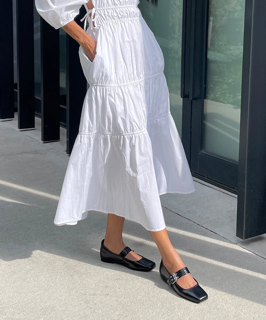 Dolce Vita ARORA BALLET FLATS MIDNIGHT CRINKLE PATENT 2 Dolce Vita ARORA BALLET FLATS MIDNIGHT CRINKLE PATENT - Image 2