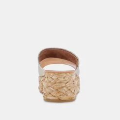 PABLOS SANDALS LIGHT GOLD METALLIC LEATHER -Modish Shoe download 53