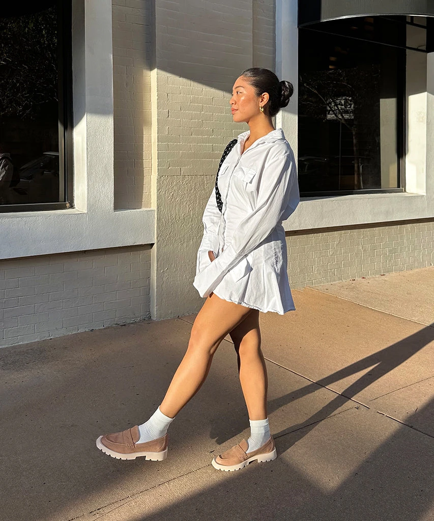 ELIAS FLATS TOFFEE SUEDE 2 ELIAS FLATS TOFFEE SUEDE - Image 2