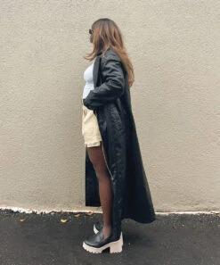 HALONA LOAFERS BLACK LEATHER -Modish Shoe halona black