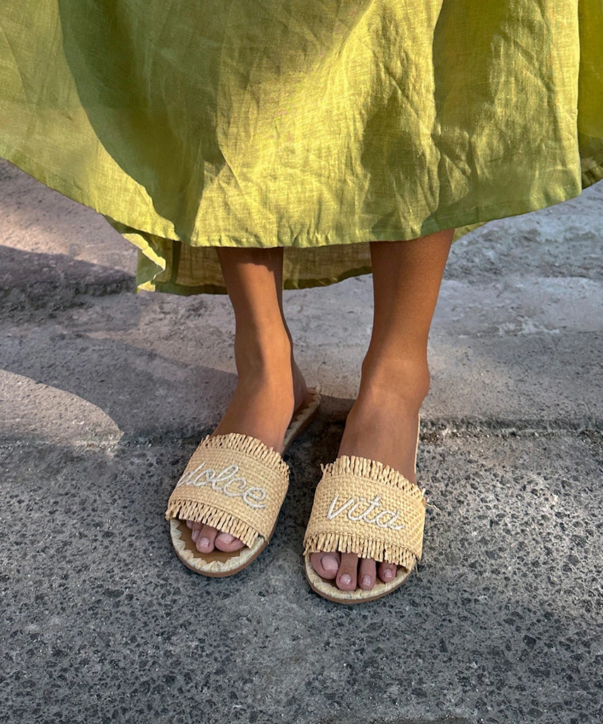 Dolce Vita CAMINO SANDALS LT NATURAL RAFFIA 4 Dolce Vita CAMINO SANDALS LT NATURAL RAFFIA - Image 4