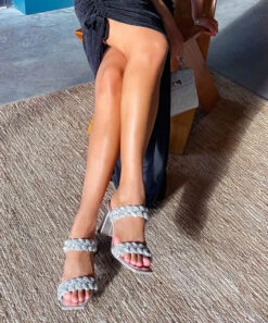 PAILY RHINESTONE HEELS CRYSTAL RHINESTONE -Modish Shoe paily rhinestone pdp