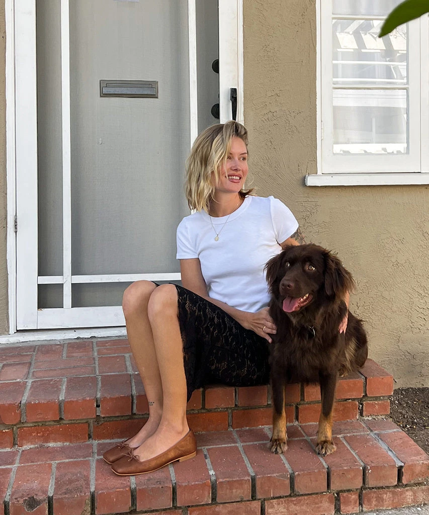 Dolce Vita ANISA BALLET FLATS COPPER METALLIC SUEDE 4 Dolce Vita ANISA BALLET FLATS COPPER METALLIC SUEDE - Image 4