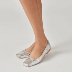 Dolce Vita ANISA BALLET FLATS SILVER DISTRESSED LEATHER 25 Dolce Vita ANISA BALLET FLATS SILVER DISTRESSED LEATHER -Modish Shoe webimage 95E13746 3E08 439D 857CD84CA2549B28