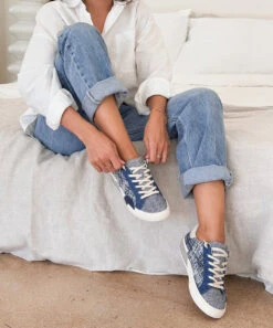 Dolce Vita ZINA SNEAKERS NAVY MULTI WOVEN 14 Dolce Vita ZINA SNEAKERS NAVY MULTI WOVEN -Modish Shoe z n 1